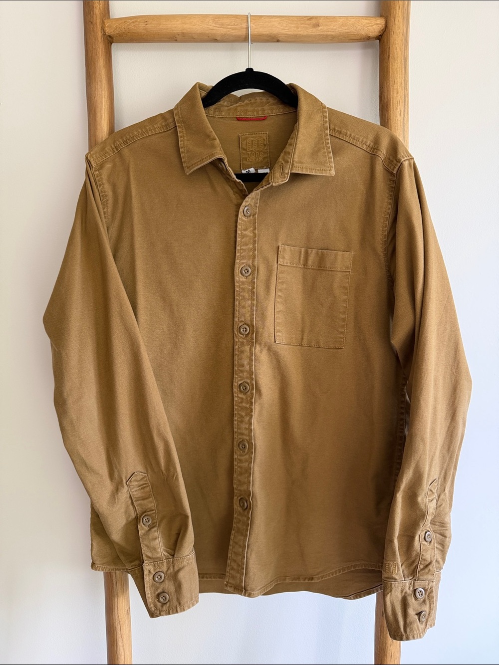 Topo Designs Tan Workwear Button-Up Shirt
